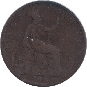 1883 HALFPENNY ( FAIR ) - HALFPENNY - Cambridgeshire Coins