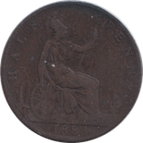 1883 HALFPENNY ( FAIR ) - HALFPENNY - Cambridgeshire Coins