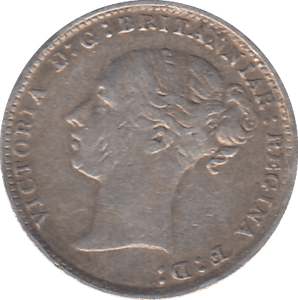 1883 MAUNDY 3 PENCE ( VF ) - WORLD COINS - Cambridgeshire Coins