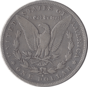 1883 MORGAN SILVER DOLLAR SAN FRANCISCO MINT - SILVER WORLD COINS - Cambridgeshire Coins