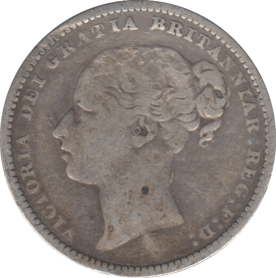 1883 ONE SHILLING ( GF ) - SHILLING - Cambridgeshire Coins