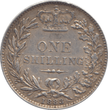 1883 ONE SHILLING ( GVF ) - SHILLING - Cambridgeshire Coins