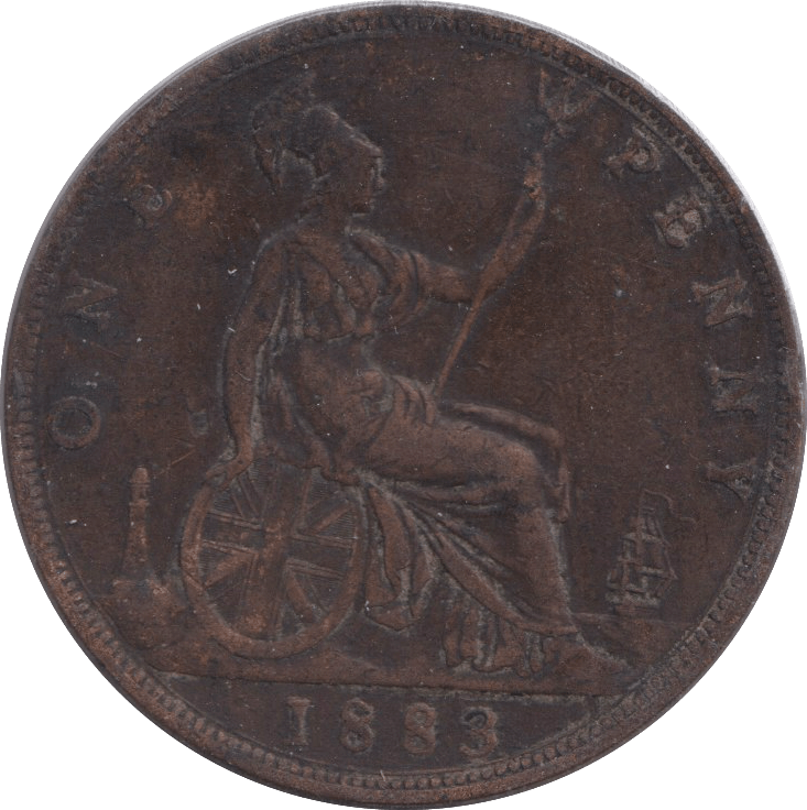 1883 PENNY ( FINE ) - WORLD COINS - Cambridgeshire Coins