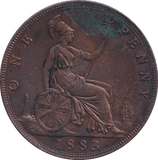 1883 PENNY ( GVF ) - PENNY - Cambridgeshire Coins