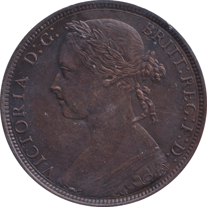 1883 PENNY ( GVF ) - PENNY - Cambridgeshire Coins