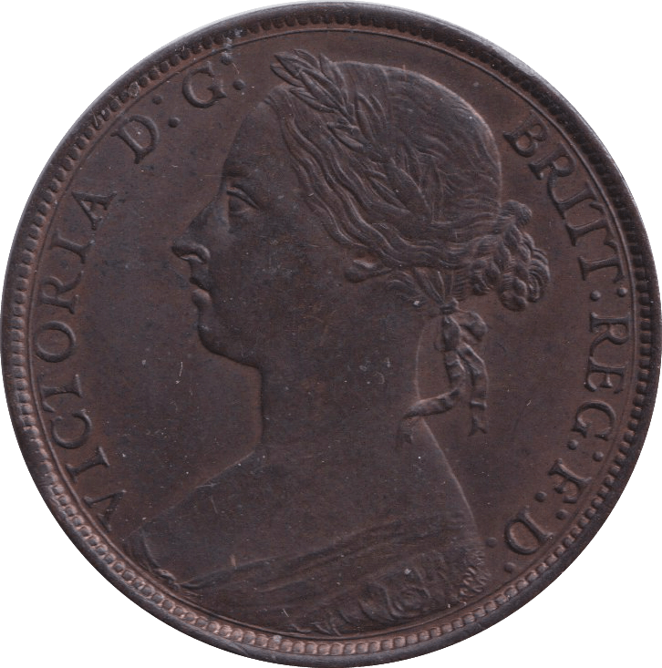 1883 PENNY ( UNC ) - PENNY - Cambridgeshire Coins