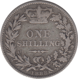 1883 SHILLING ( F ) - SHILLING - Cambridgeshire Coins