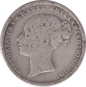1883 SHILLING ( FAIR ) - SHILLING - Cambridgeshire Coins