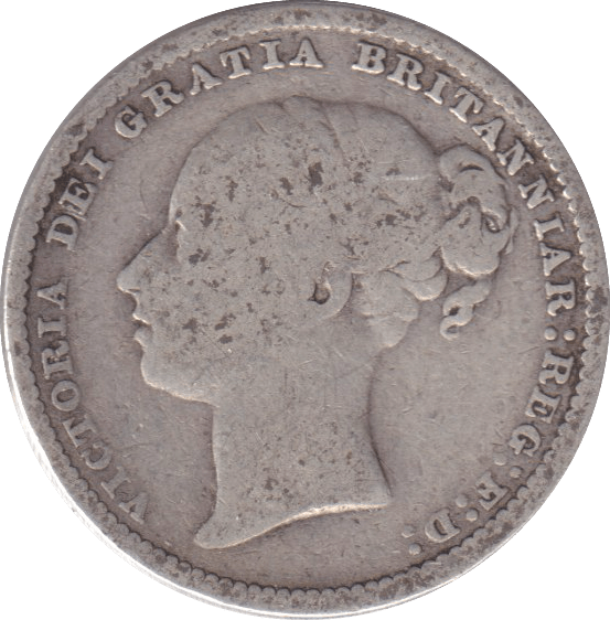1883 SHILLING ( FAIR ) - SHILLING - Cambridgeshire Coins