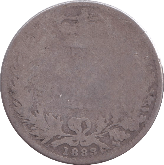 1883 SHILLING ( FAIR ) - SHILLING - Cambridgeshire Coins