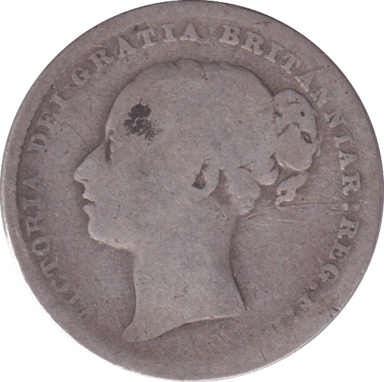 1883 SHILLING ( FAIR ) - SHILLING - Cambridgeshire Coins