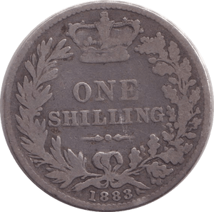 1883 SHILLING ( FINE ) - SHILLING - Cambridgeshire Coins
