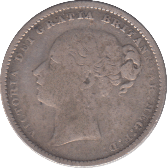 1883 SHILLING ( FINE ) - SHILLING - Cambridgeshire Coins
