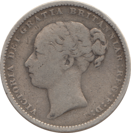1883 SHILLING ( FINE ) - SHILLING - Cambridgeshire Coins