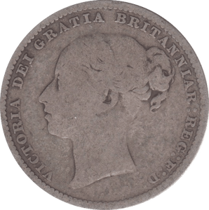 1883 SHILLING ( FINE ) - SHILLING - Cambridgeshire Coins