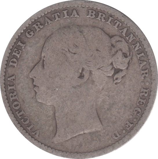 1883 SHILLING ( FINE ) - SHILLING - Cambridgeshire Coins