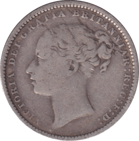 1883 SHILLING ( FINE ) - SHILLING - Cambridgeshire Coins