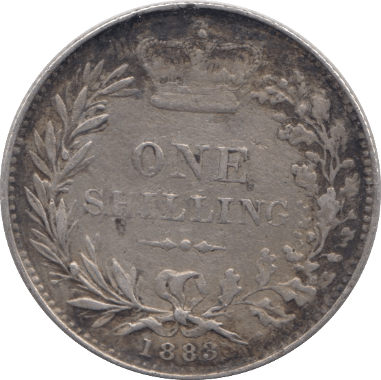 1883 SHILLING ( GF ) - Shilling - Cambridgeshire Coins