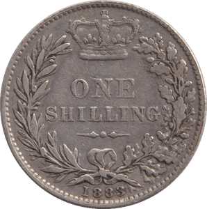 1883 SHILLING ( GF ) - SHILLING - Cambridgeshire Coins