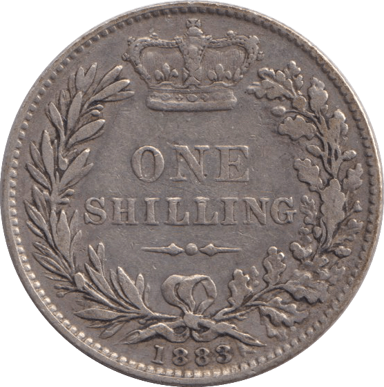 1883 SHILLING ( GF ) - SHILLING - Cambridgeshire Coins