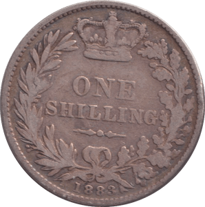1883 SHILLING ( GF ) - SHILLING - Cambridgeshire Coins