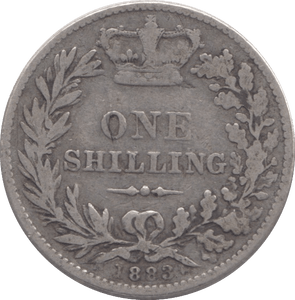 1883 SHILLING ( GF ) - SHILLING - Cambridgeshire Coins