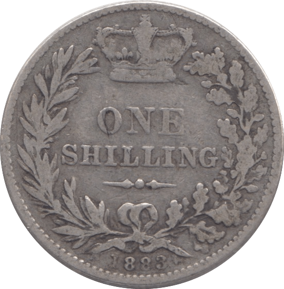 1883 SHILLING ( GF ) - SHILLING - Cambridgeshire Coins