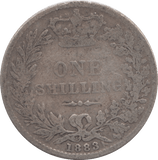1883 SHILLING ( NF ) - Shilling - Cambridgeshire Coins