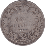 1883 SHILLING (NF) - SHILLING - Cambridgeshire Coins