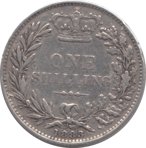 1883 SHILLING ( VF ) - SHILLING - Cambridgeshire Coins