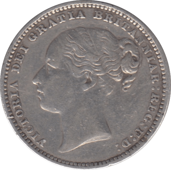 1883 SHILLING ( VF ) - SHILLING - Cambridgeshire Coins