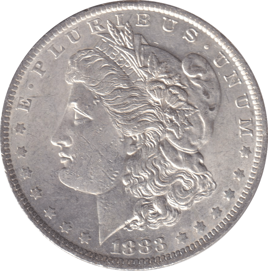 1883 SILVER DOLLAR USA - SILVER WORLD COINS - Cambridgeshire Coins