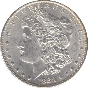 1883 SILVER DOLLAR USA - SILVER WORLD COINS - Cambridgeshire Coins