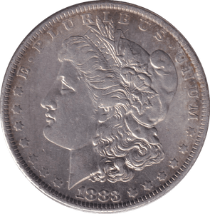 1883 SILVER DOLLAR USA - SILVER WORLD COINS - Cambridgeshire Coins