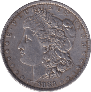 1883 SILVER MORGAN DOLLAR USA NEW ORLEANS - SILVER WORLD COINS - Cambridgeshire Coins