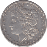 1883 SILVER MORGAN DOLLAR USA - SILVER WORLD COINS - Cambridgeshire Coins