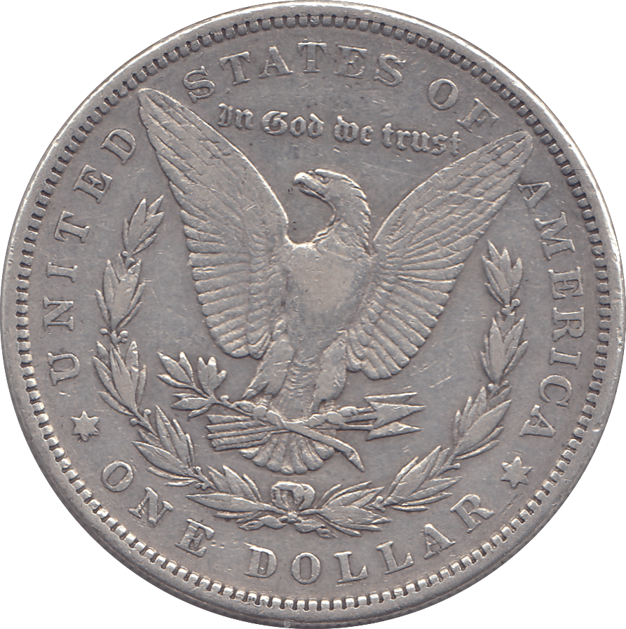 1883 SILVER MORGAN DOLLAR USA - SILVER WORLD COINS - Cambridgeshire Coins