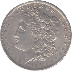 1883 SILVER ONE MORGAN DOLLAR USA - SILVER WORLD COINS - Cambridgeshire Coins