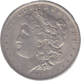 1883 SILVER ONE MORGAN DOLLAR USA - SILVER WORLD COINS - Cambridgeshire Coins