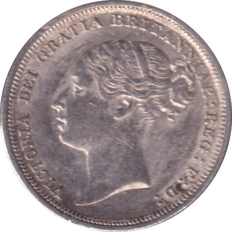 1883 SIXPENCE ( AUNC ) - SIXPENCE - Cambridgeshire Coins