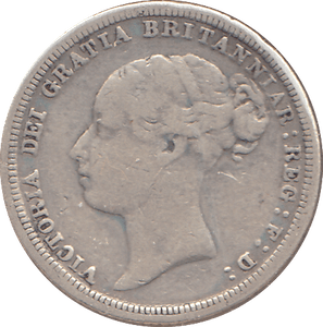 1883 SIXPENCE ( FINE ) - SIXPENCE - Cambridgeshire Coins