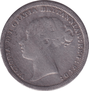 1883 SIXPENCE ( FINE ) - SIXPENCE - Cambridgeshire Coins