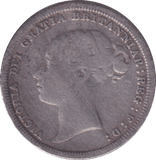 1883 SIXPENCE ( FINE ) - SIXPENCE - Cambridgeshire Coins