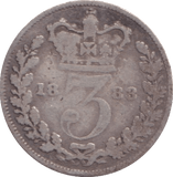 1883 THREEPENCE ( FAIR ) - Three Half Pence - Cambridgeshire Coins
