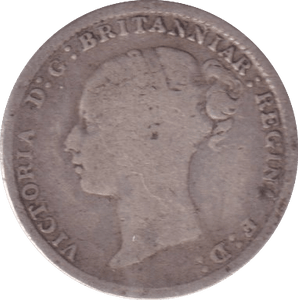 1883 THREEPENCE ( FAIR ) - Threepence - Cambridgeshire Coins