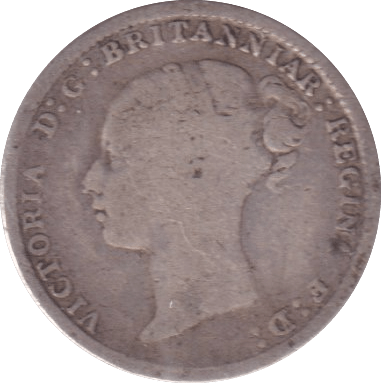 1883 THREEPENCE ( FAIR ) - Threepence - Cambridgeshire Coins