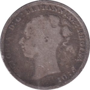 1883 THREEPENCE ( FINE ) - Threepence - Cambridgeshire Coins