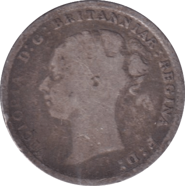 1883 THREEPENCE ( FINE ) - Threepence - Cambridgeshire Coins