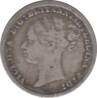 1883 THREEPENCE ( GF ) - THREEPENCE - Cambridgeshire Coins