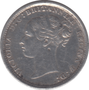 1883 THREEPENCE ( GVF ) - THREEPENCE - Cambridgeshire Coins